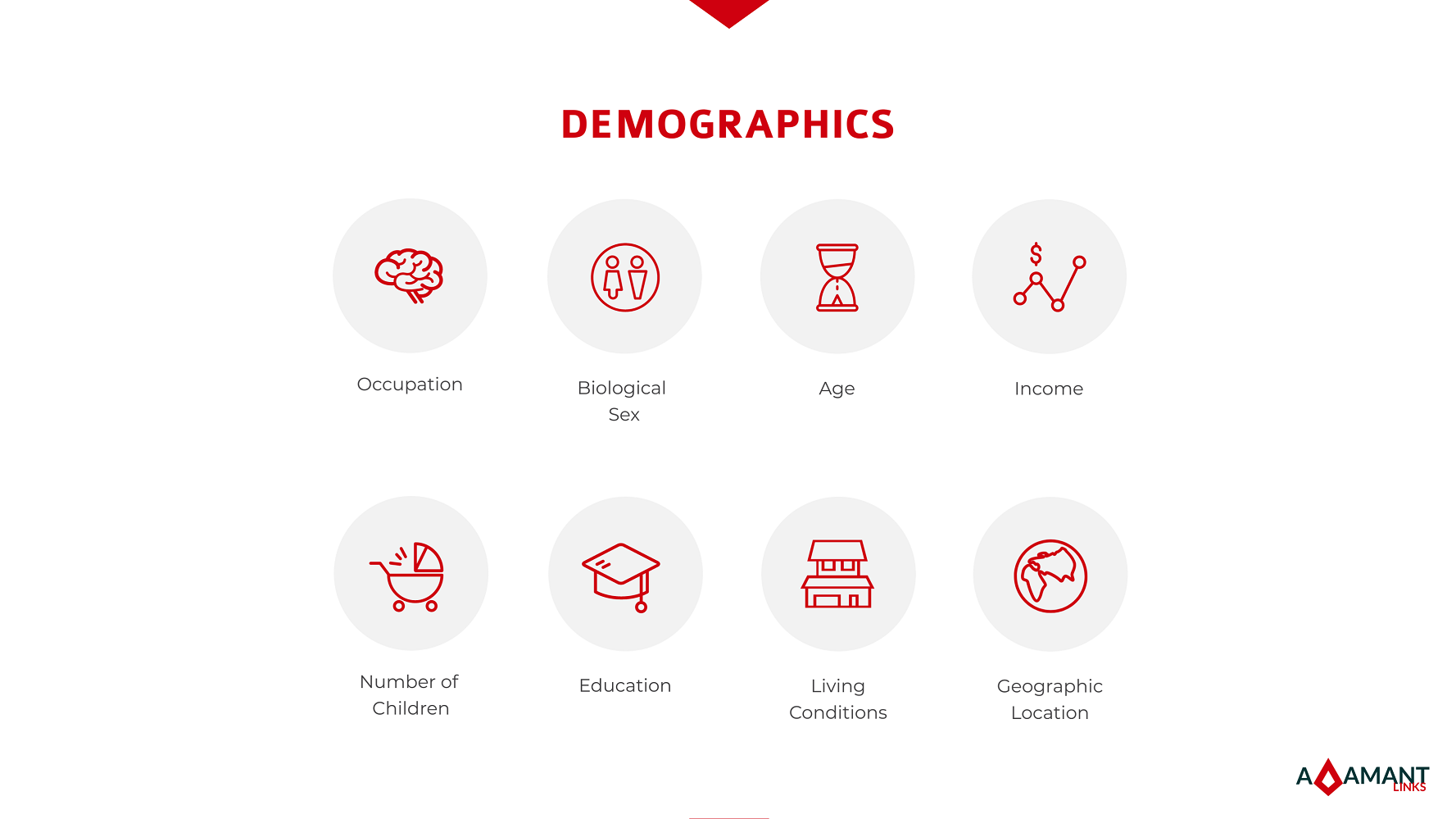 Adamant Links - Demographics