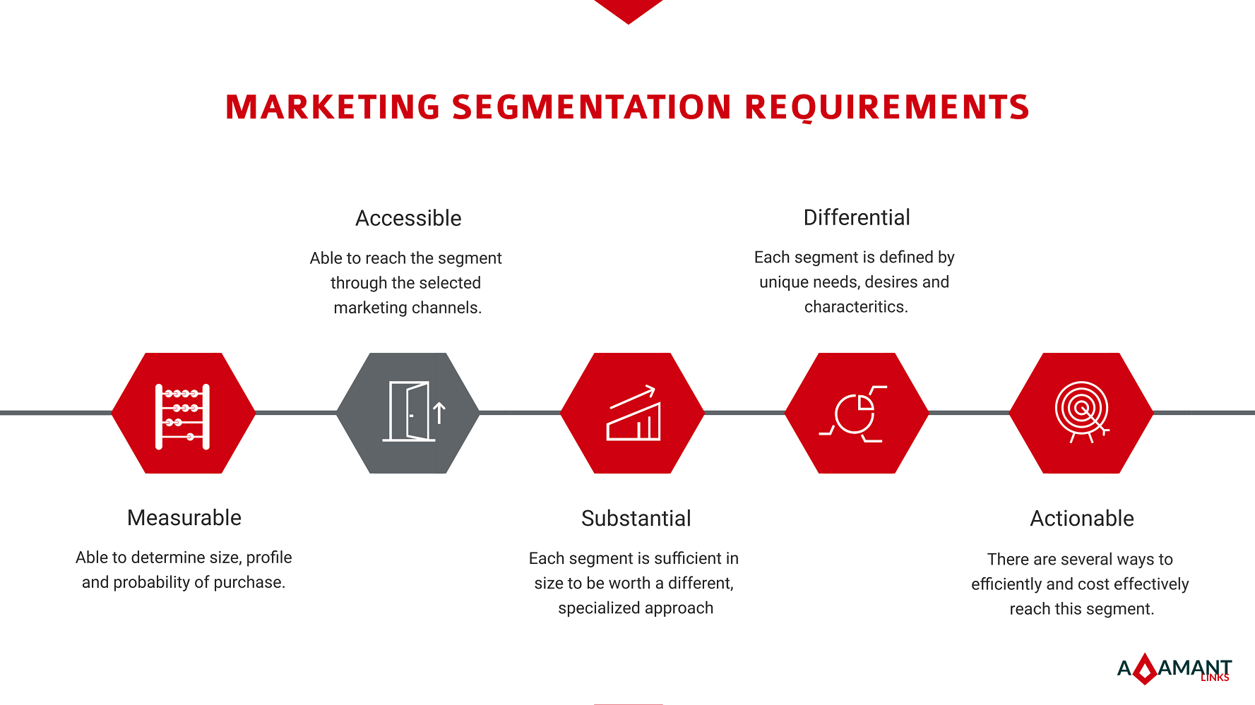 Adamant Links - Market Segmentation Requirements